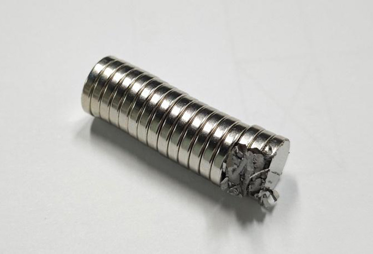 Rotor Magnet Chips, Cracks and Coating Damage Inspection