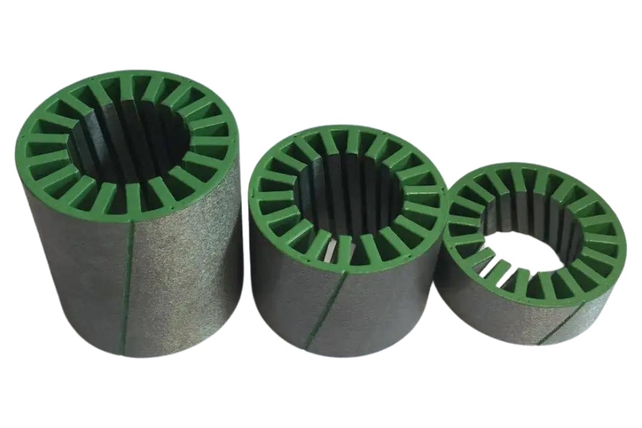 Stator Lamination Burr Control and Interlaminar Short Prevention